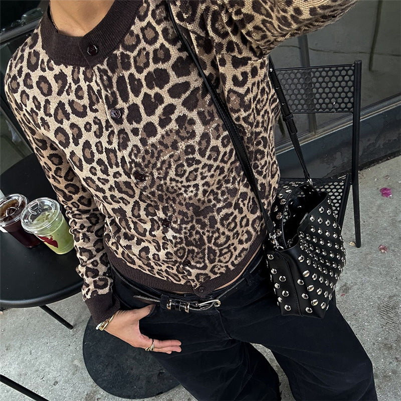 House of Luna | Wildside Leopard Print Top
