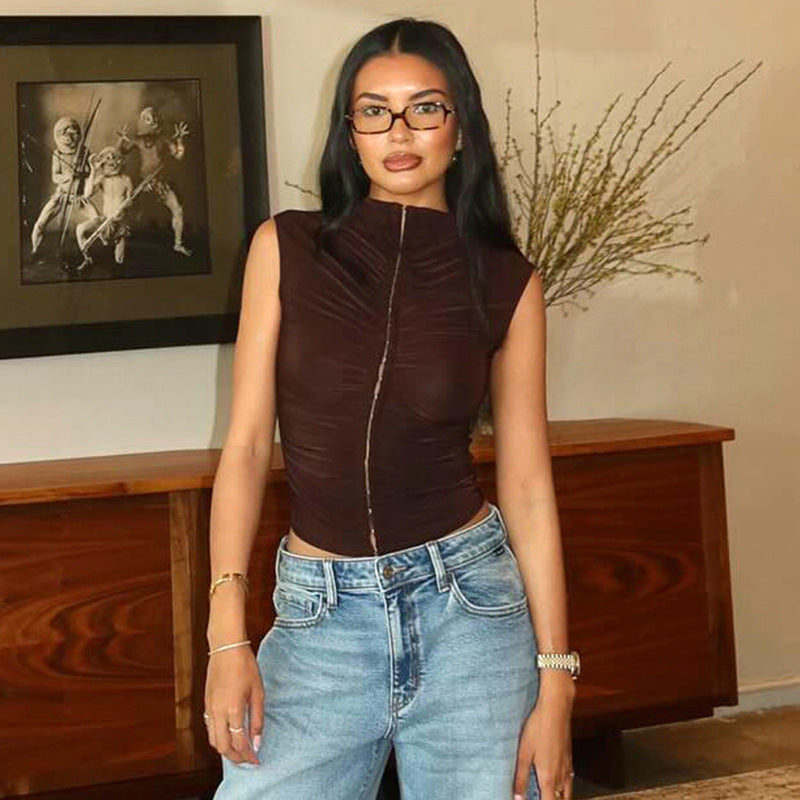 House of Luna | The Espresso Cinch Top