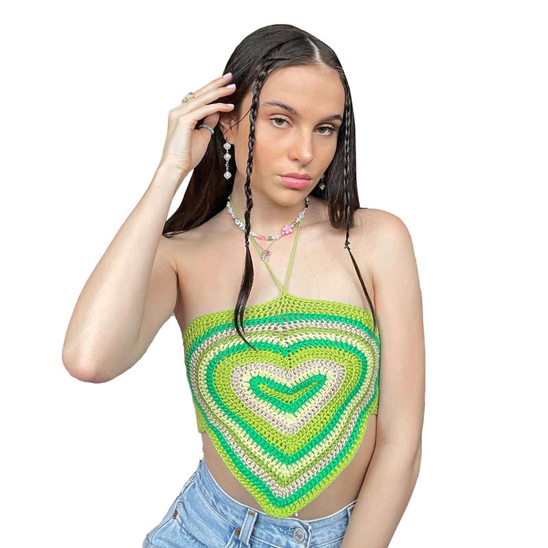House of Luna | Heartcore Crochet Crop Top