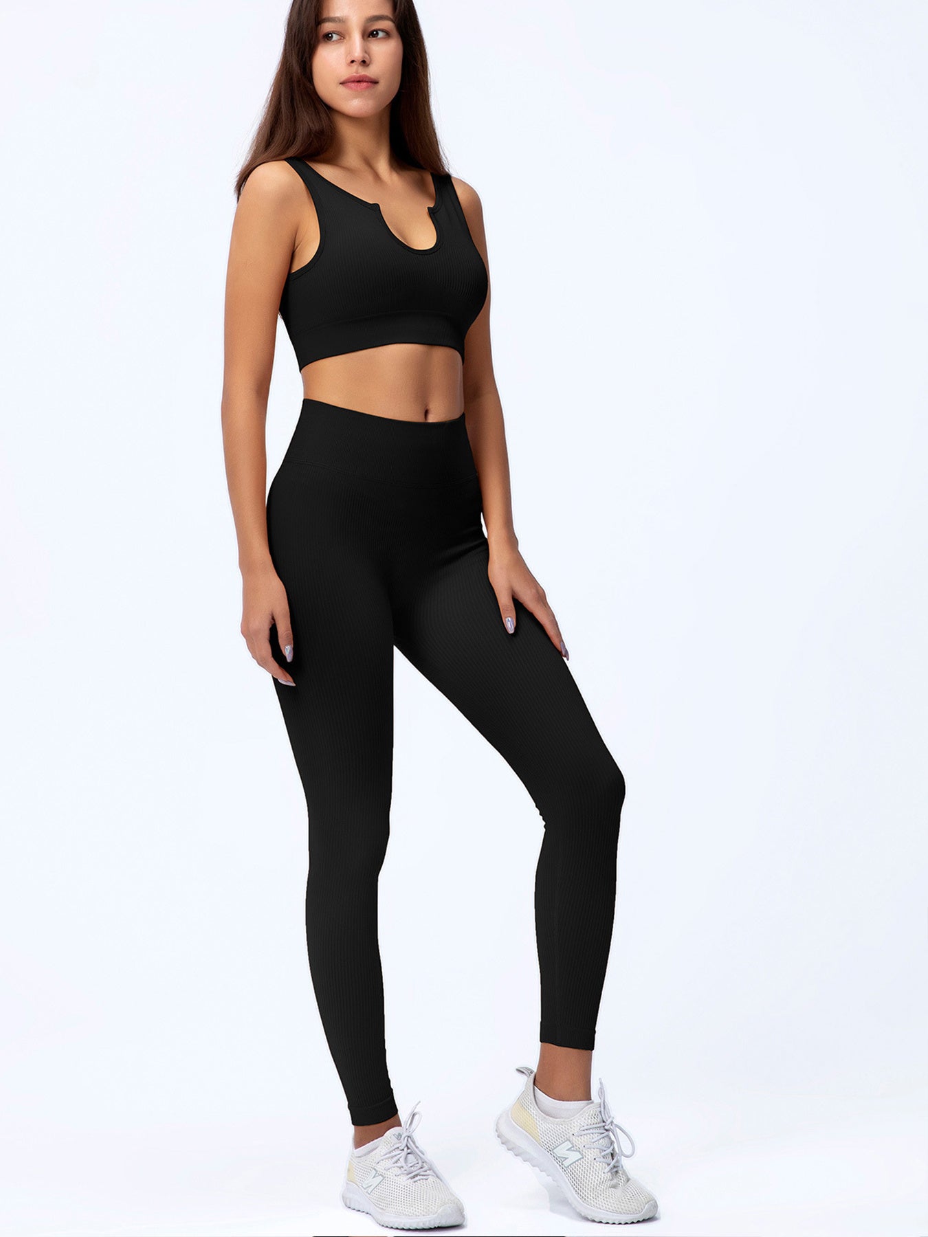 House of Luna | Seamless Sculpt Set – 2-Piece Crop Top & Shorts Activewear