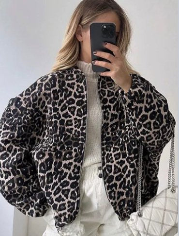 House of Luna | Faux Leather Oversized Jacket