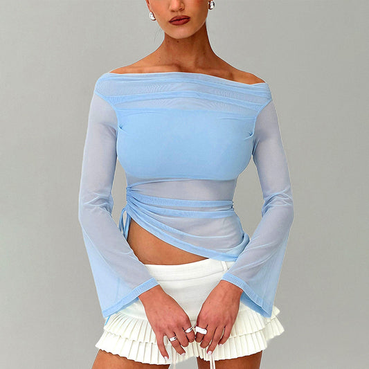 House of Luna | Celestial Kiss Off-Shoulder Top