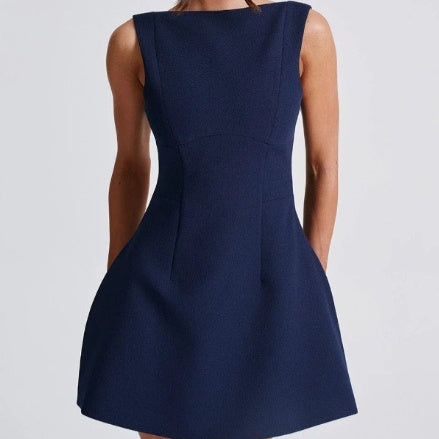 House of Luna | Sexy Slim-fitting Backless Dress Summer Sleeveless Short Dresses