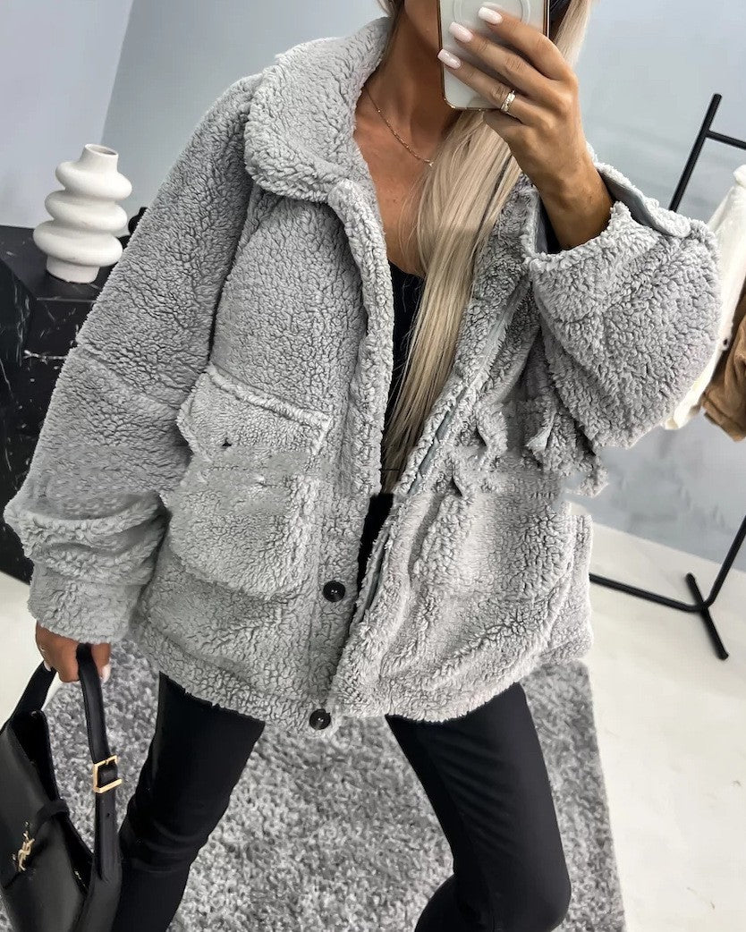 House of Luna | The Aspen Cloud Fleece Jacket