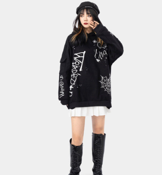 House of Luna | Tokyo Static Hoodie