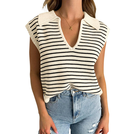 House of Luna | Capri Stripe Vest